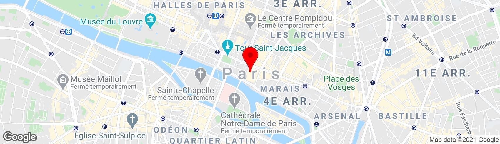 Localisation sur Google Map (nouvelle fenêtre)